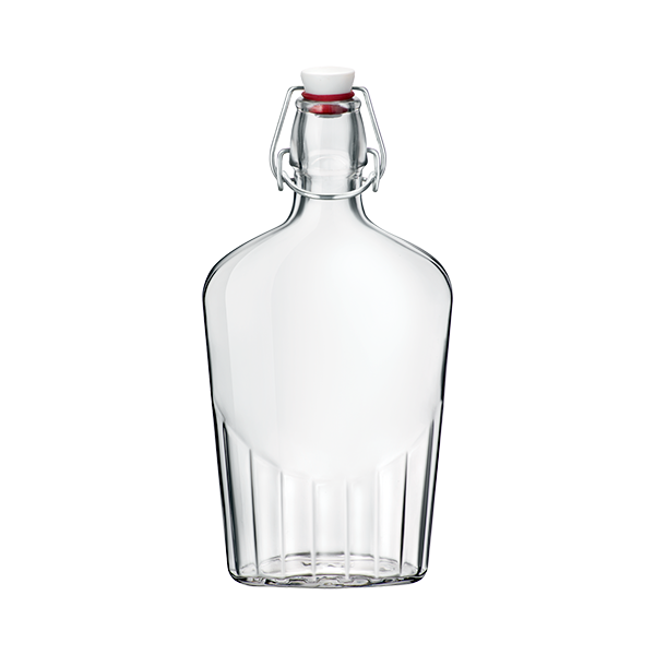 Bormioli rocco fiaschetta with hermetic lid